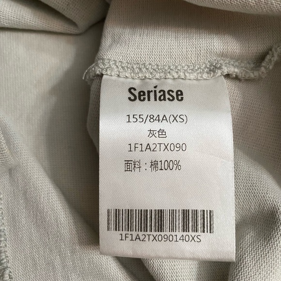 Vintage Seriase t shirt “Wonderland” embroidered sequins Women’s size Large - Picture 15 of 16